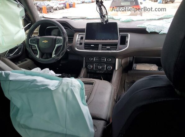 1GNSCCKDXPR195555 2023 CHEVROLET SUBURBAN Green Вид панелі приладів
