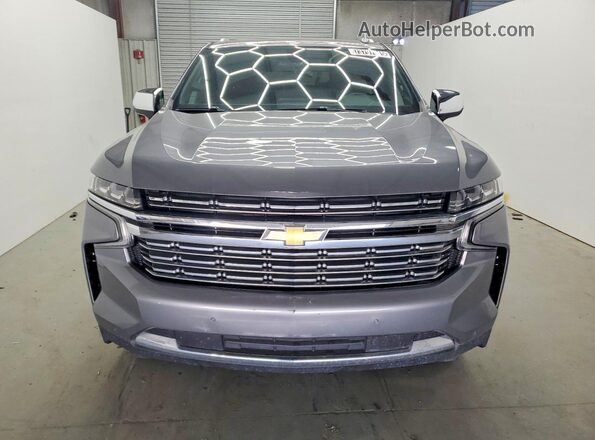1GNSCFKD0NR177807 2022 CHEVROLET SUBURBAN Серый Вид спереди