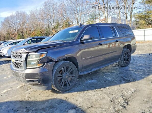 1GNSCHKC8JR102401 2018 CHEVROLET SUBURBAN Серый Передняя левая четверть