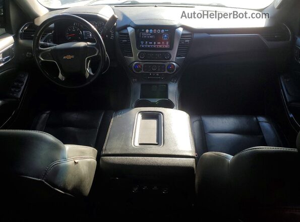 1GNSCHKC8JR102401 2018 CHEVROLET SUBURBAN Серый Вид панели приборов