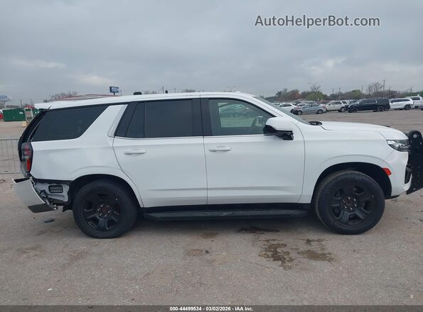 1GNSCLED3NR129244 2022 CHEVROLET TAHOE White Widok zestawu wskaźników