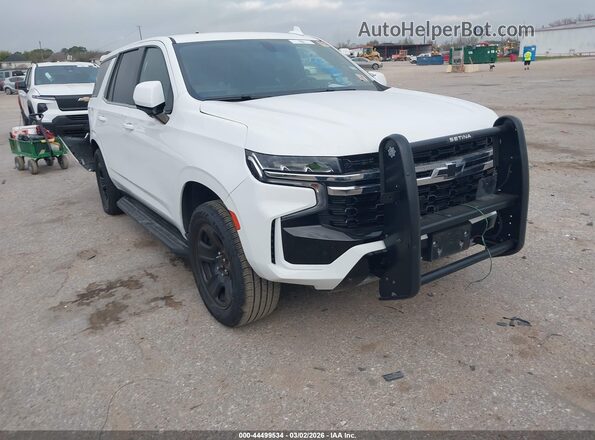 1GNSCLED3NR129244 2022 CHEVROLET TAHOE White Przód prawy