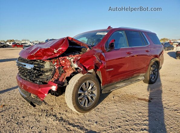 1GNSCMKD0RR366144 2024 CHEVROLET TAHOE Red Vista tres cuartos delantera izquierda