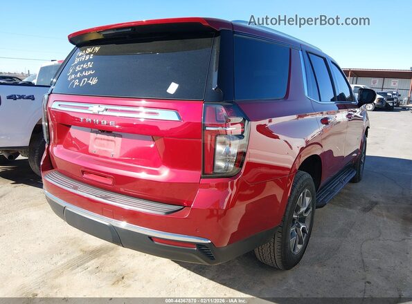 1GNSCMKDXRR168347 2024 CHEVROLET TAHOE Red Trasero derecho