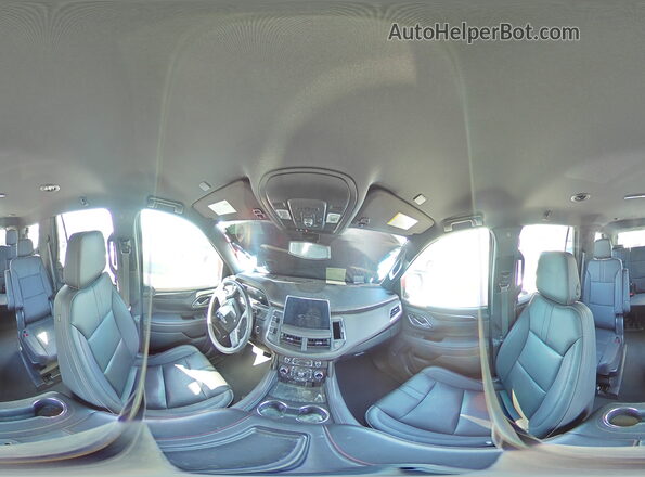 1GNSCRKD1NR250362 2022 CHEVROLET TAHOE Красный Панорамный вид салона 360°