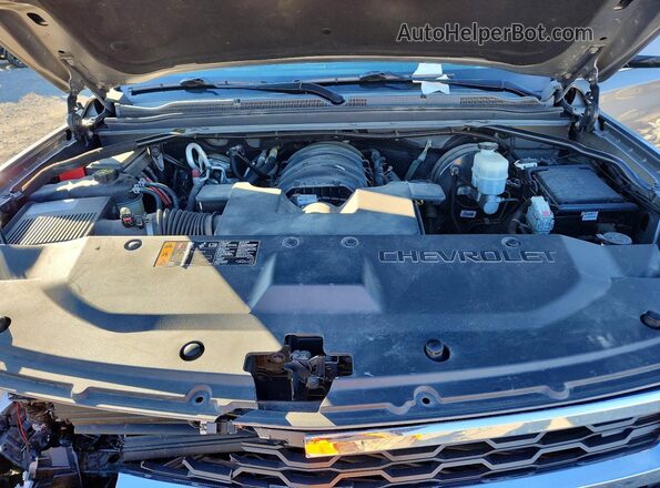 1GNSKBKC1JR401423 2018 CHEVROLET TAHOE Серый Вид подкапотного пространства