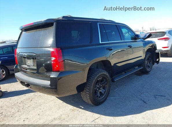 1GNSKBKC2HR314561 2017 CHEVROLET TAHOE Черный Задняя правая четверть