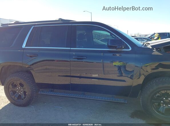 1GNSKBKC2HR314561 2017 CHEVROLET TAHOE Черный Вид задней части салона