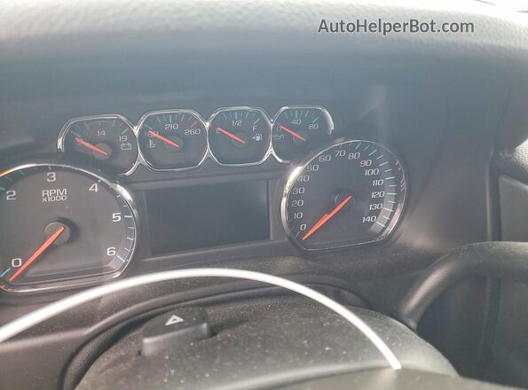 1GNSKBKC5HR264223 2017 CHEVROLET TAHOE Черный Вид щитка приборов