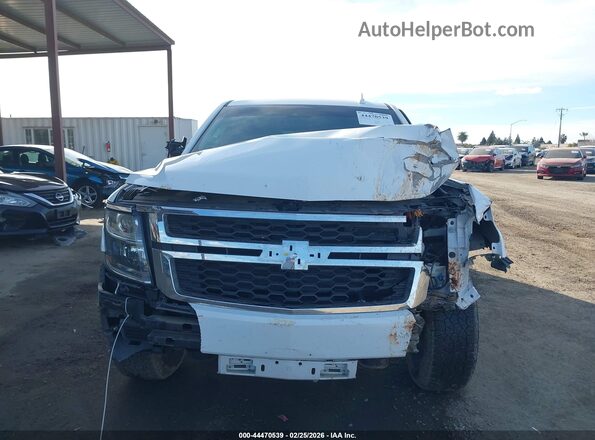 1GNSKBKC6LR114761 2020 CHEVROLET TAHOE Белый Вид задней части салона
