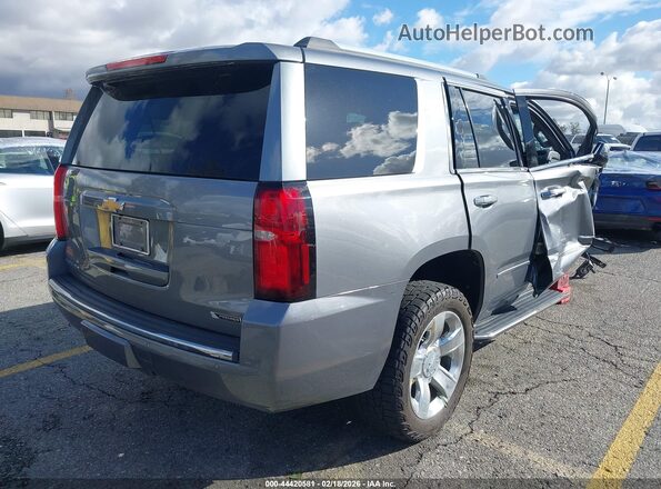 1GNSKCKC4JR348593 2018 CHEVROLET TAHOE Серый Задняя правая четверть
