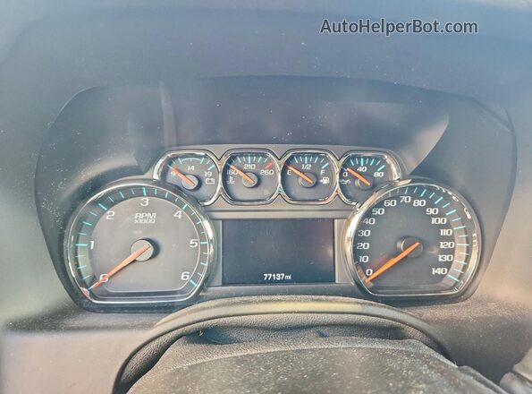 1GNSKCKC7JR245331 2018 CHEVROLET TAHOE Silver Widok zestawu wskaźników