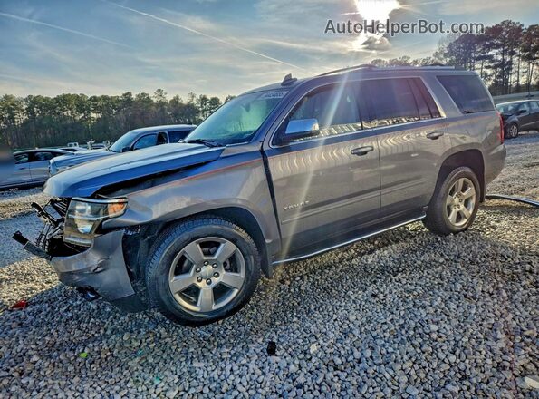 1GNSKCKC7JR245331 2018 CHEVROLET TAHOE Silver Przód lewy