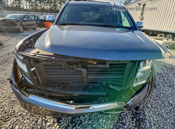 1GNSKCKC7JR245331 2018 CHEVROLET TAHOE Silver Widok z przodu