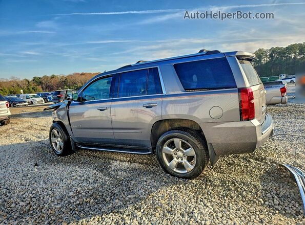 1GNSKCKC7JR245331 2018 CHEVROLET TAHOE Silver Tył lewy