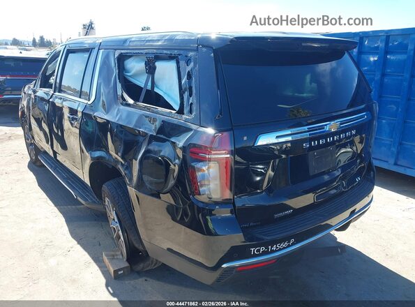 1GNSKCKT3RR152253 2024 CHEVROLET SUBURBAN Черный Задняя левая четверть