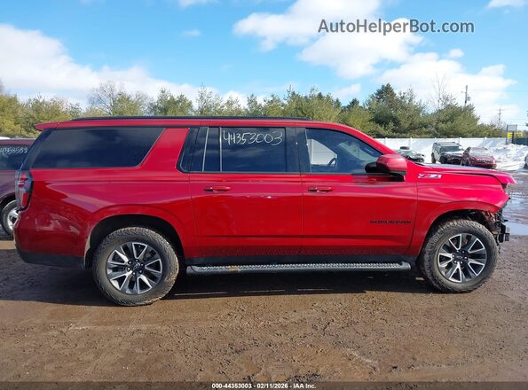 1GNSKDKD3PR233426 2023 CHEVROLET SUBURBAN Красный Панорамный вид салона 360°