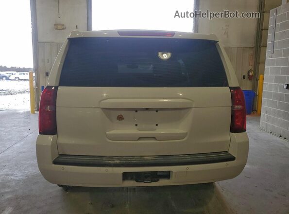 1GNSKFECXGR360916 2016 CHEVROLET TAHOE Белый Вид сзади