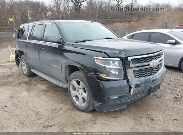 1GNSKHKC3LR168330 2020 CHEVROLET SUBURBAN Черный Передняя правая четверть
