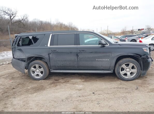 1GNSKHKC3LR168330 2020 CHEVROLET SUBURBAN Черный Вид задней части салона