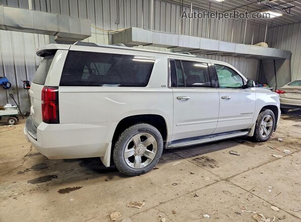 1GNSKJKC9GR274875 2016 CHEVROLET SUBURBAN Белый Задняя правая четверть