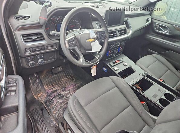 1GNSKLED0PR436067 2023 CHEVROLET TAHOE Серебряный Вид панели приборов