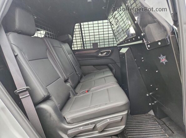 1GNSKLED0PR436067 2023 CHEVROLET TAHOE Серебряный Вид задней части салона
