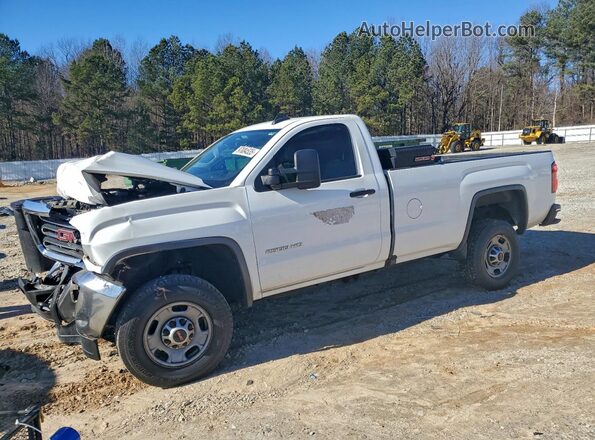1GT01REG9HZ282136 2017 GMC SIERRA Белый Передняя левая четверть