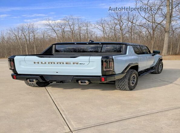 1GT10DDB3RU104561 2024 GMC HUMMER Синий Передняя правая четверть