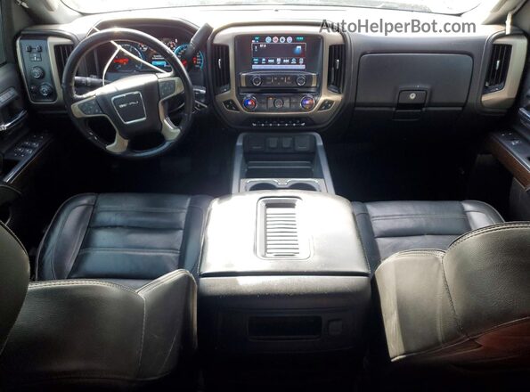 1GT12SEY8KF204523 2019 GMC SIERRA Черный Вид панели приборов