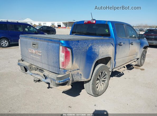 1GTG5BEN2M1206095 2021 GMC CANYON Синий Задняя правая четверть