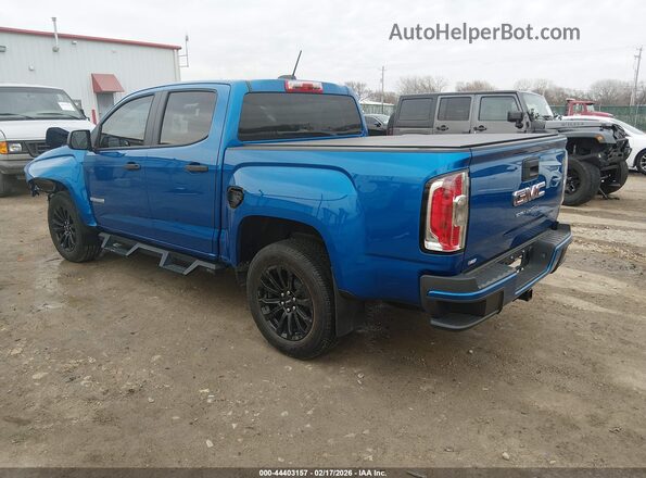 1GTG5BEN6M1276571 2021 GMC CANYON Blue Задня ліва чверть