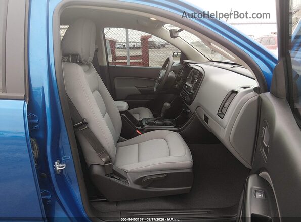 1GTG5BEN6M1276571 2021 GMC CANYON Blue Вид салону спереду