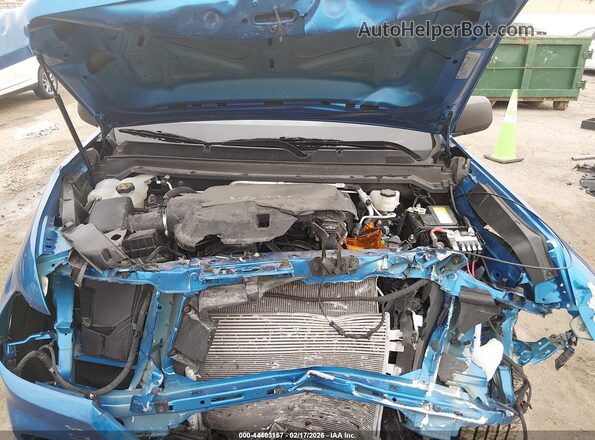 1GTG5BEN6M1276571 2021 GMC CANYON Blue Вид ззаду