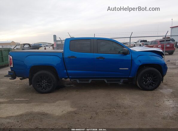 1GTG5BEN6M1276571 2021 GMC CANYON Blue Вид задньої частини салону