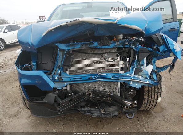 1GTG5BEN6M1276571 2021 GMC CANYON Blue Вид спереду