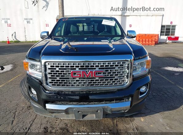 1GTG6EEN6H1264280 2017 GMC CANYON Черный Вид щитка приборов