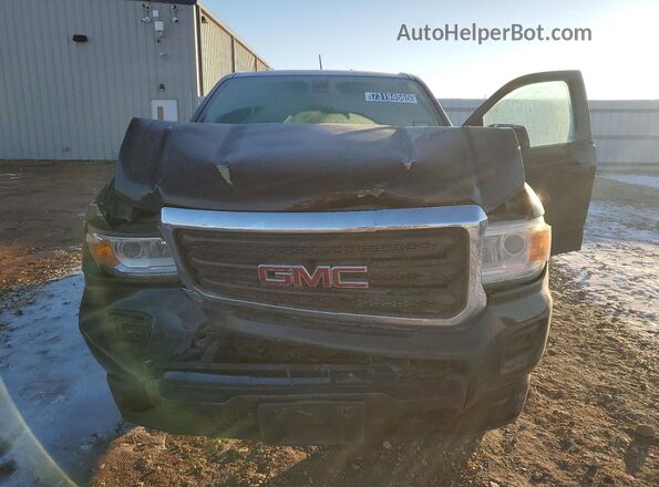 1GTH5BEN0H1259985 2017 GMC CANYON Угольный Вид задней части салона