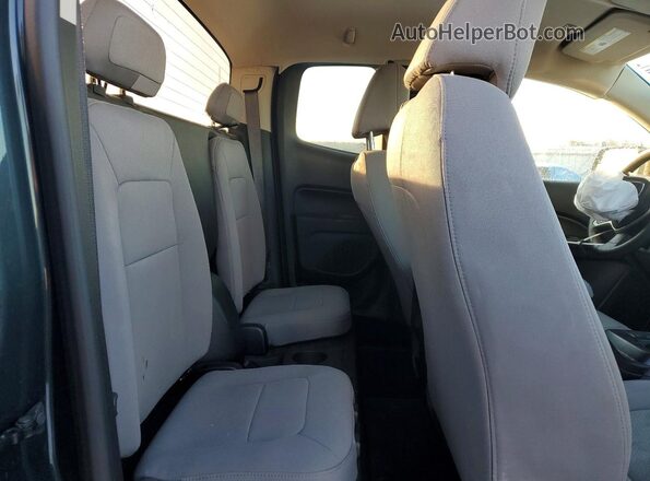 1GTH5BEN0H1259985 2017 GMC CANYON Угольный Вид задних сидений
