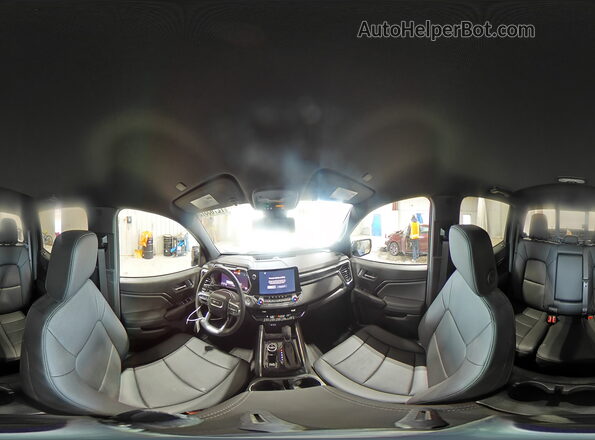 1GTP2BEK0T1140627 2026 GMC CANYON Синий Панорамный вид салона 360°