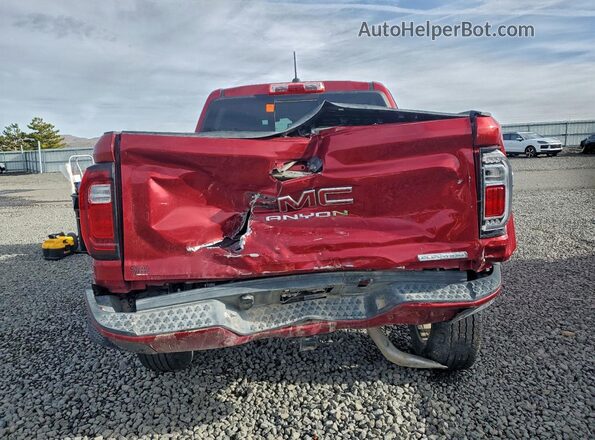 1GTP2BEK2T1122923 2026 GMC CANYON Бордовый Вид сзади