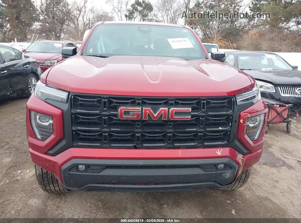 1GTP2BEKXT1133071 2026 GMC CANYON Бордовый Вид щитка приборов