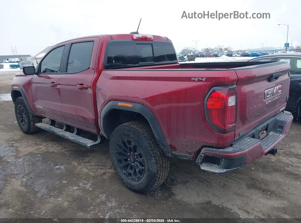 1GTP2BEKXT1133071 2026 GMC CANYON Бордовый Задняя левая четверть
