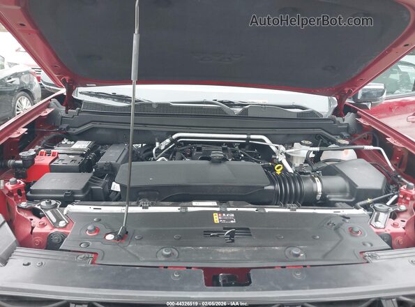 1GTP2BEKXT1133071 2026 GMC CANYON Бордовый Вид сзади