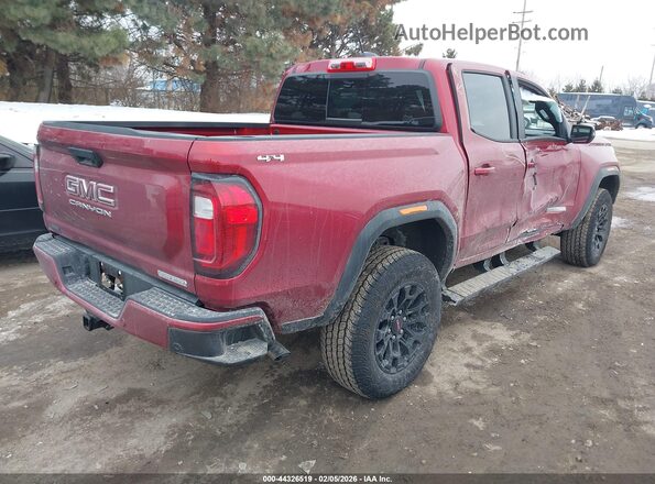 1GTP2BEKXT1133071 2026 GMC CANYON Бордовый Задняя правая четверть