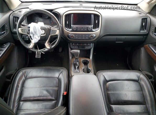 1GTP6EE14J1217705 2018 GMC CANYON Black Widok deski rozdzielczej