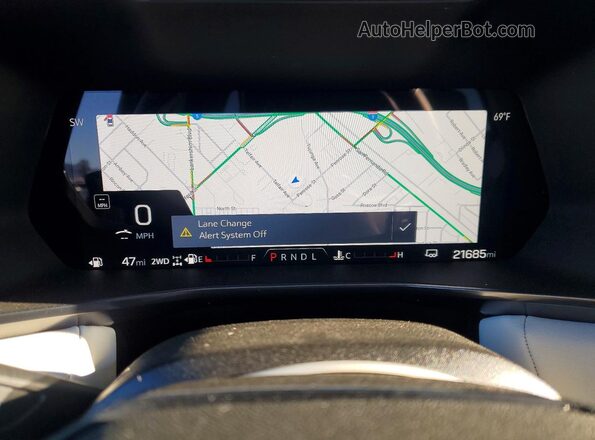 1GTP6EEK7P1232491 2023 GMC CANYON Gray Instrument cluster view