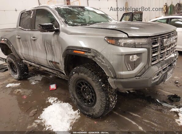 1GTP6EEKXR1113708 2024 GMC CANYON Серый Передняя правая четверть
