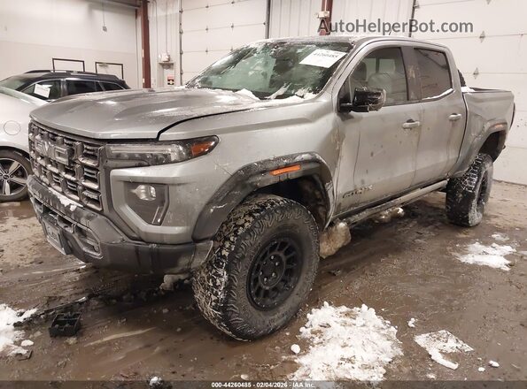 1GTP6EEKXR1113708 2024 GMC CANYON Серый Передняя левая четверть