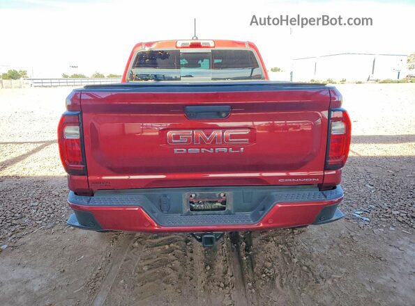 1GTP6FEK7P1173349 2023 GMC CANYON Бордовый Вид сзади